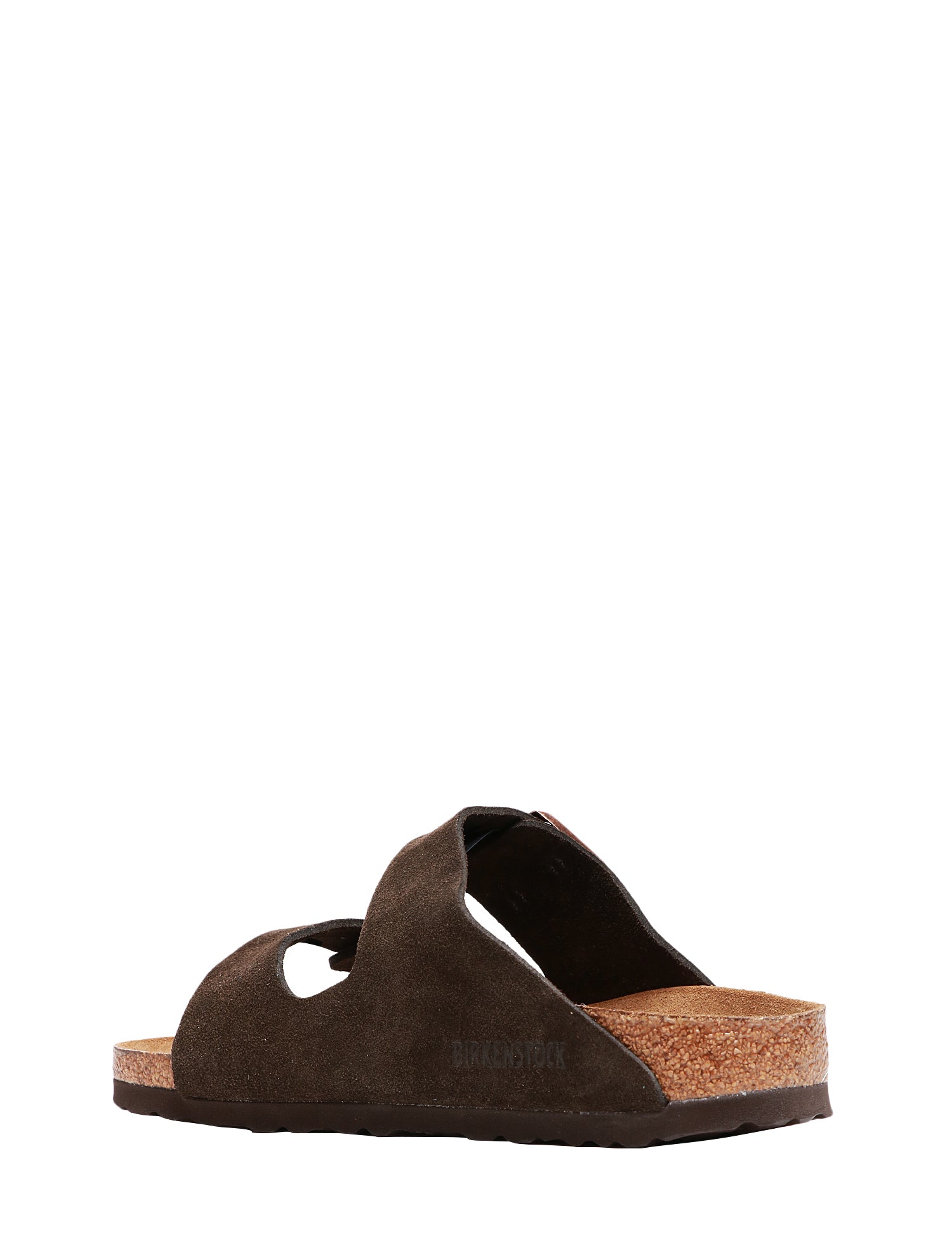 CIABATTA BIRKENSTOCK ARIZONA MOCHA IN PELLE SCAMOSCIATA CON FIBBIE IN METALLO REGOLABILI