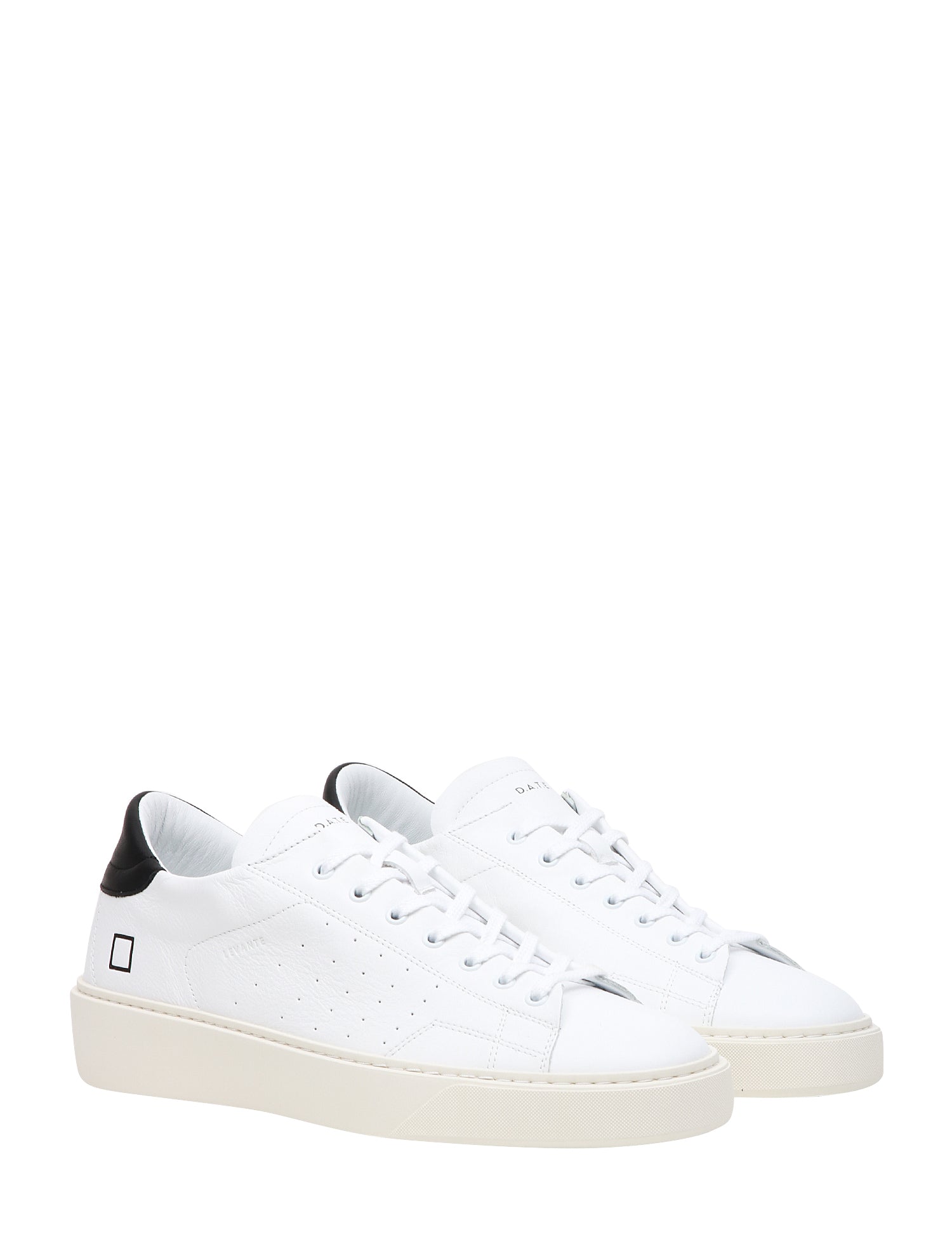 sneakers LEVANTE CALF WHITE-BLACK