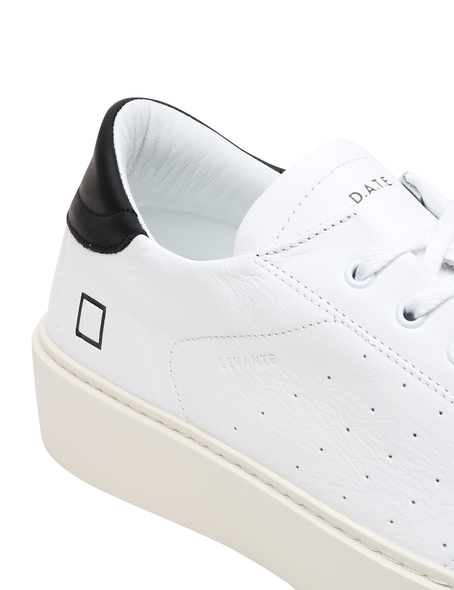 sneakers LEVANTE CALF WHITE-BLACK