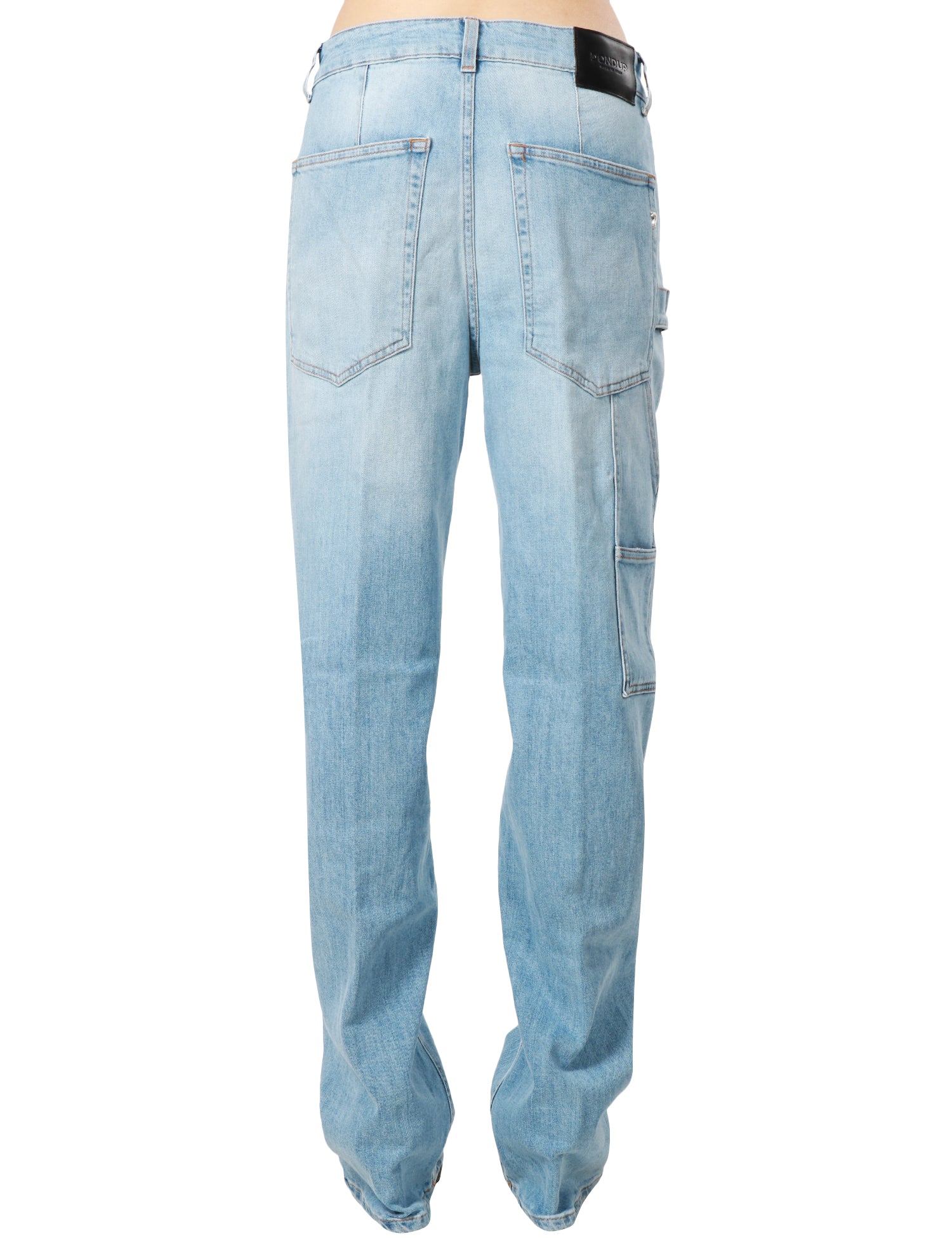 JEANS DONNA DONDUP MODELLO JOSS LAVAGGIO CHIARO PULITO