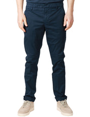 PANTALONE UOMO DONDUP BLU MODELLO GAUBERT