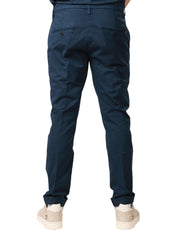 PANTALONE UOMO DONDUP BLU MODELLO GAUBERT