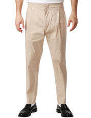 PANTALONE UOMO DONDUP BEIGE MODELLO BEN