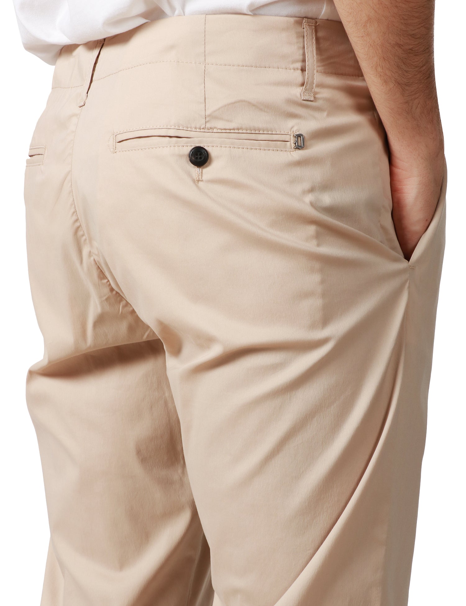 PANTALONE UOMO DONDUP BEIGE MODELLO BEN