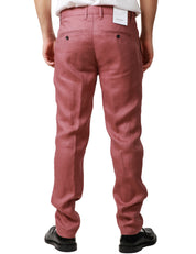 PANTALONE UOMO OFFICINA 36 CIPOLLA 100% LINO