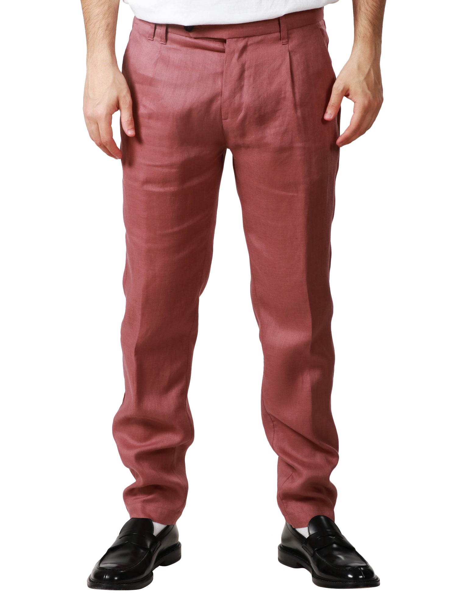 PANTALONE UOMO OFFICINA 36 CIPOLLA 100% LINO