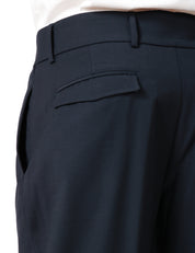 PANTALONE UOMO THE EDITOR BLU NAVY