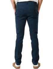 PANTALONE UOMO DONDUP GAUBERT BLU SLIM CHINO