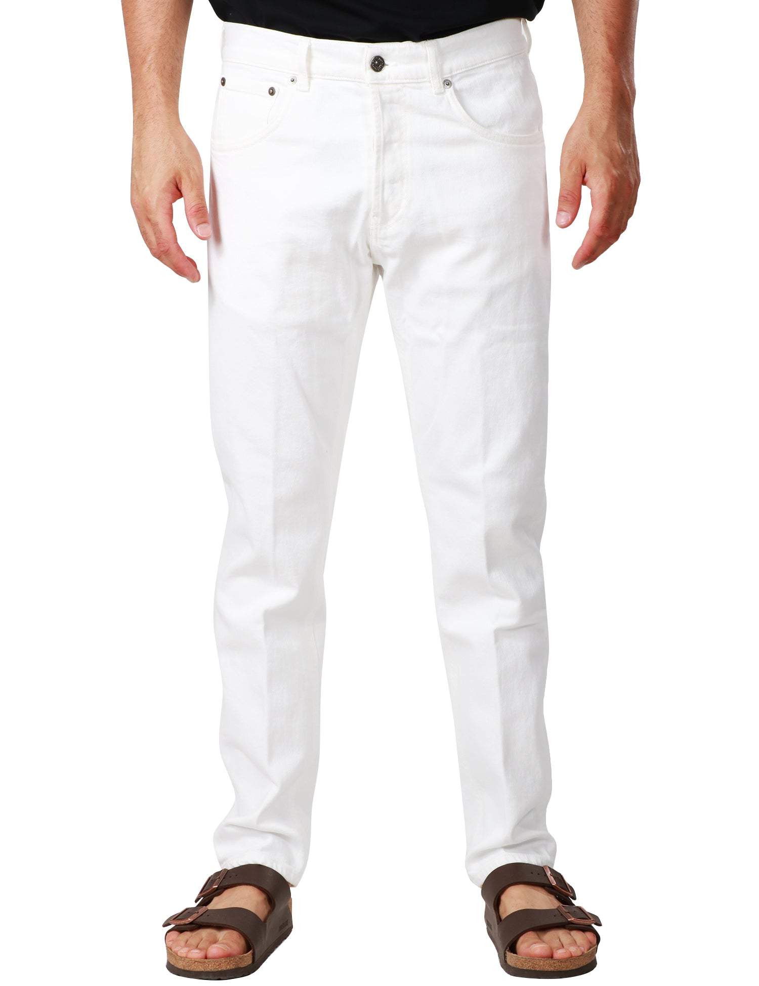 JEANS UOMO DONDUO BIANCO