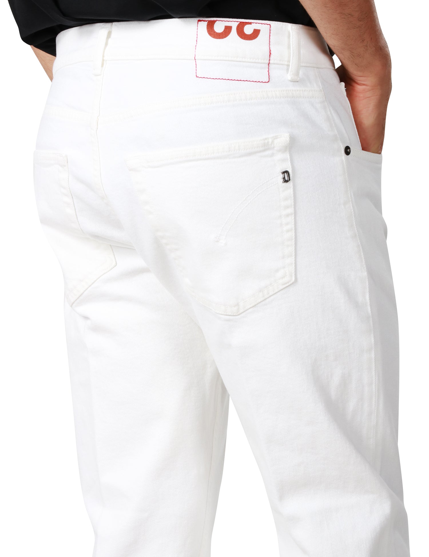 JEANS UOMO DONDUO BIANCO