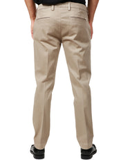 PANTALONE UOMO ENTRE AMIS BEIGE TASCA AMERICA LUNGHEZZA ALLA CAVIGLIA