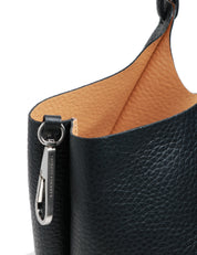 BORSA DONNA GIANNI CHIARINI NERA DUA IN PELLE NERA