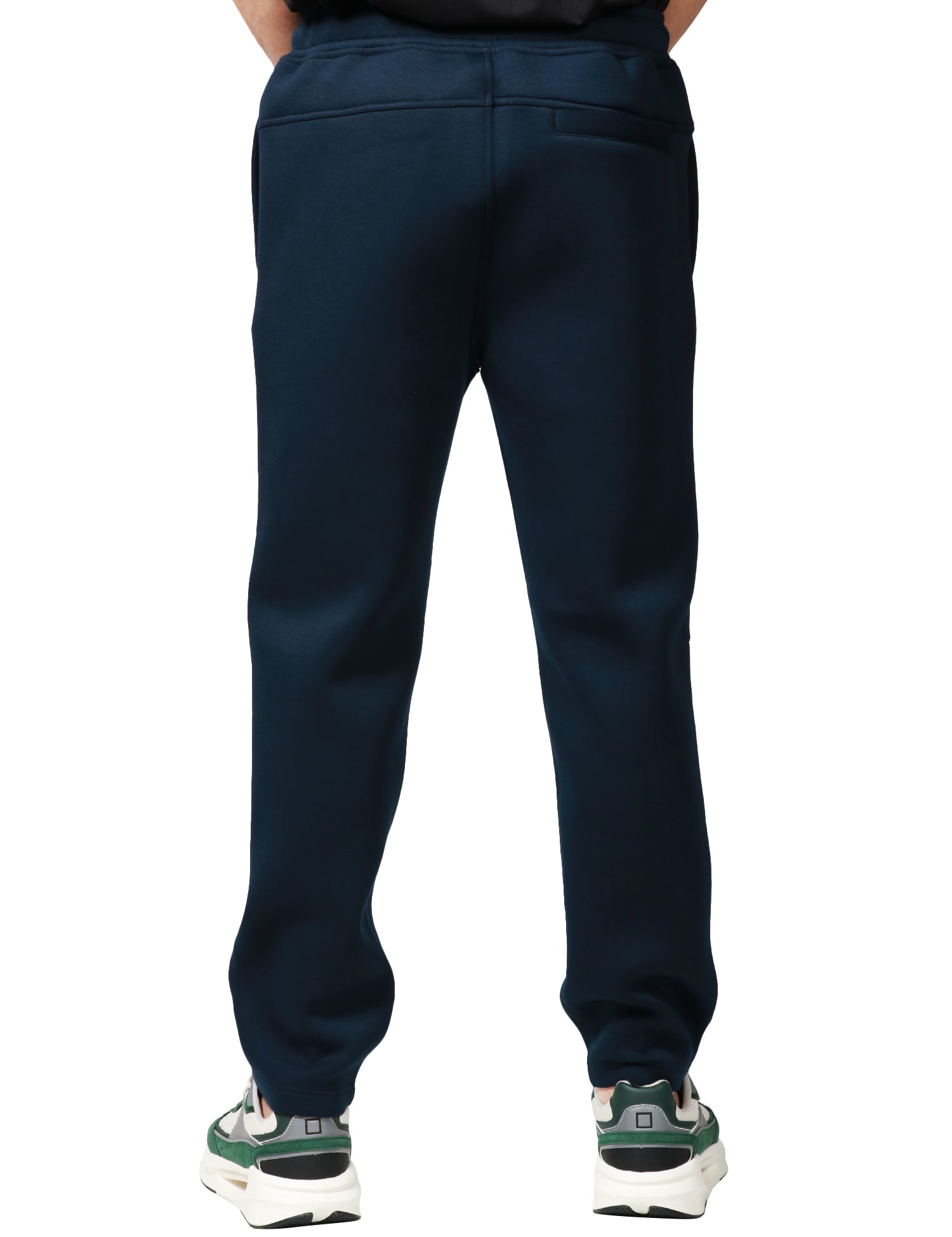 PANTALONE UOMO K-WAY BLU MICKA CON COULISSE ED ELASTICO IN VITA IN POLIESTERE