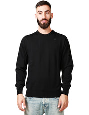 MAGLIONE UOMO K-WAY NERO