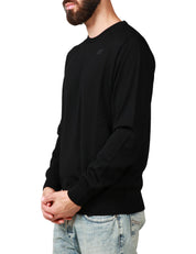 MAGLIONE UOMO K-WAY NERO