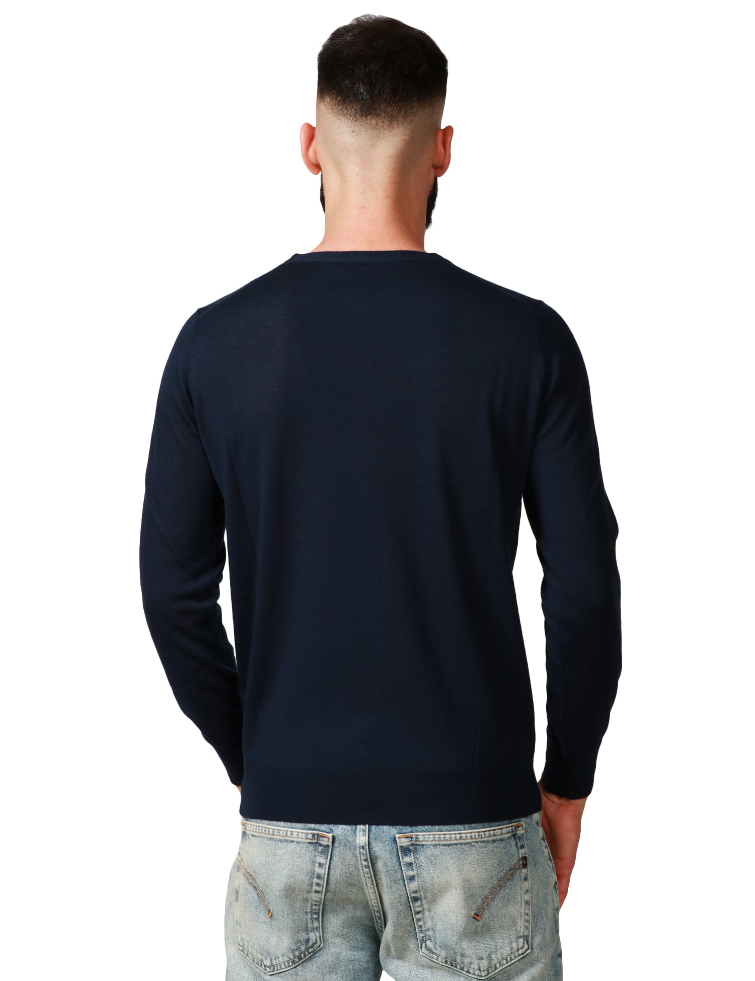 MAGLIONE UOMO KANGRA BLU