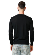 MAGLIONE UOMO KANGRA NERO