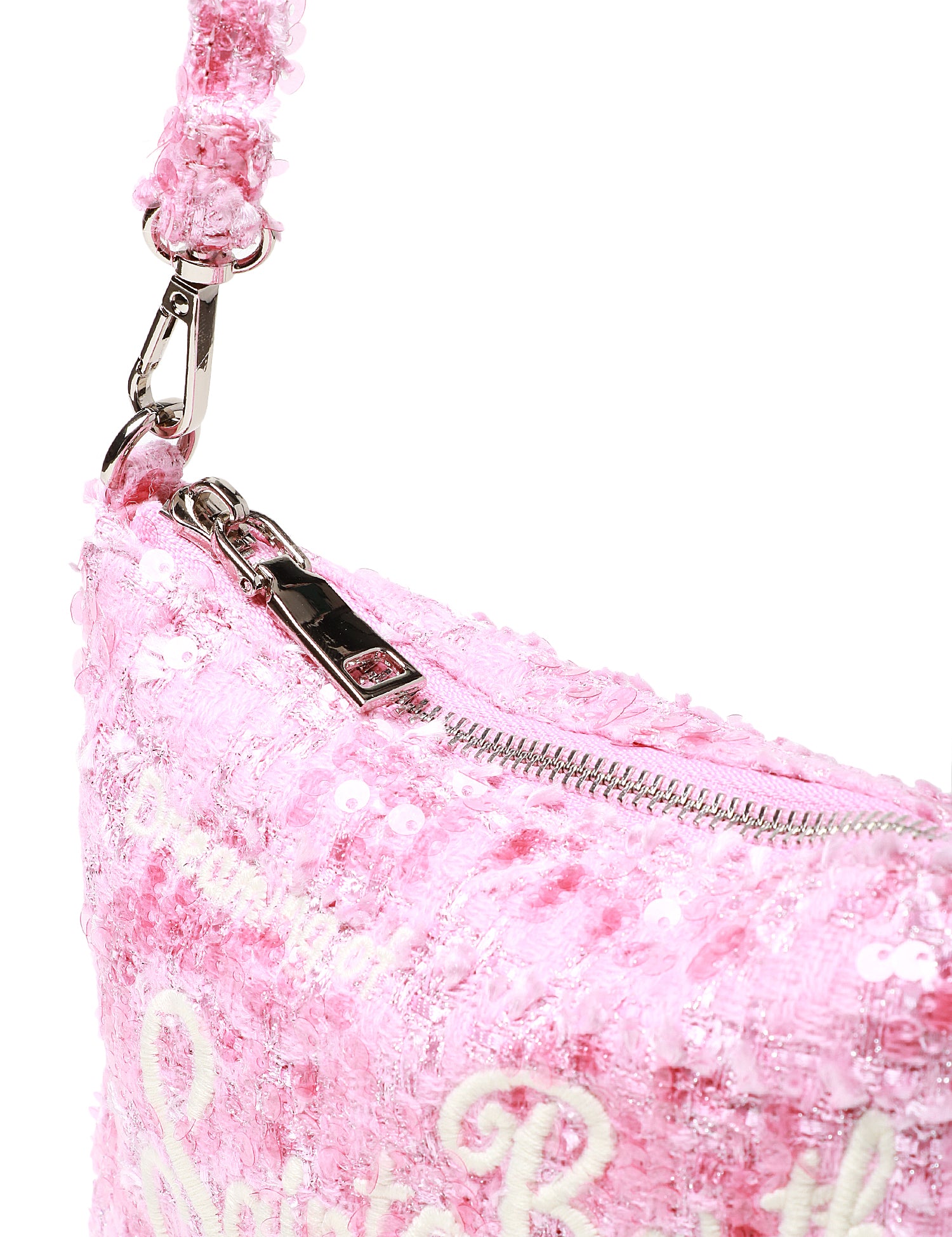 POCHETTE MC 2 SAINT BARTH ROSA MINI PARISIENNE IN TWEED