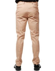 PANTALONE UOMO SAINT ETIENNE IN GABARDINE BEIGE