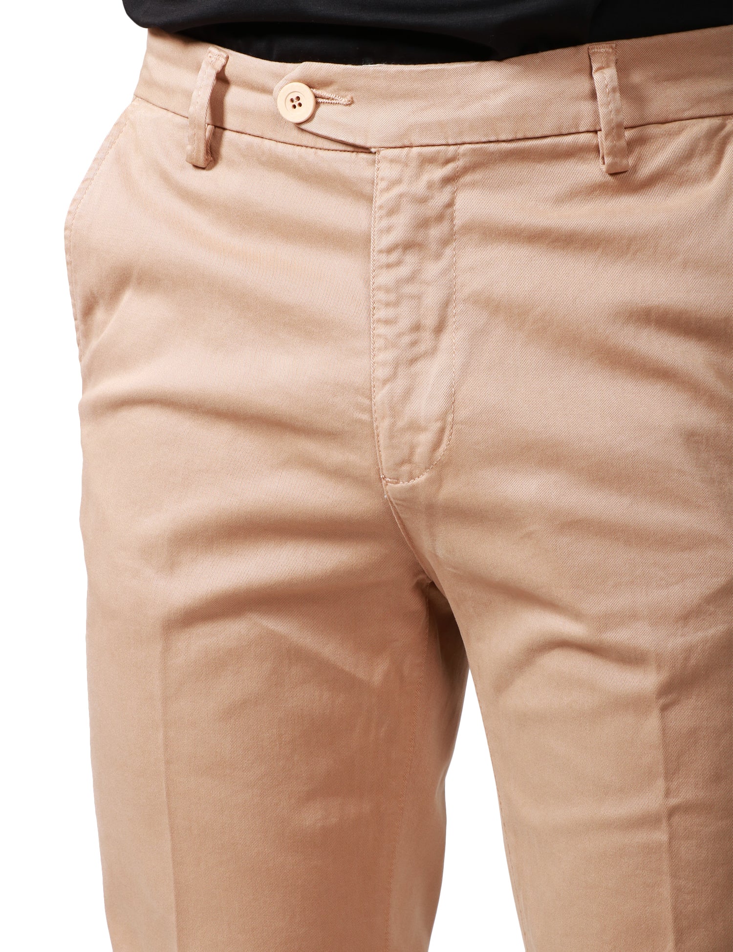 PANTALONE UOMO SAINT ETIENNE IN GABARDINE BEIGE