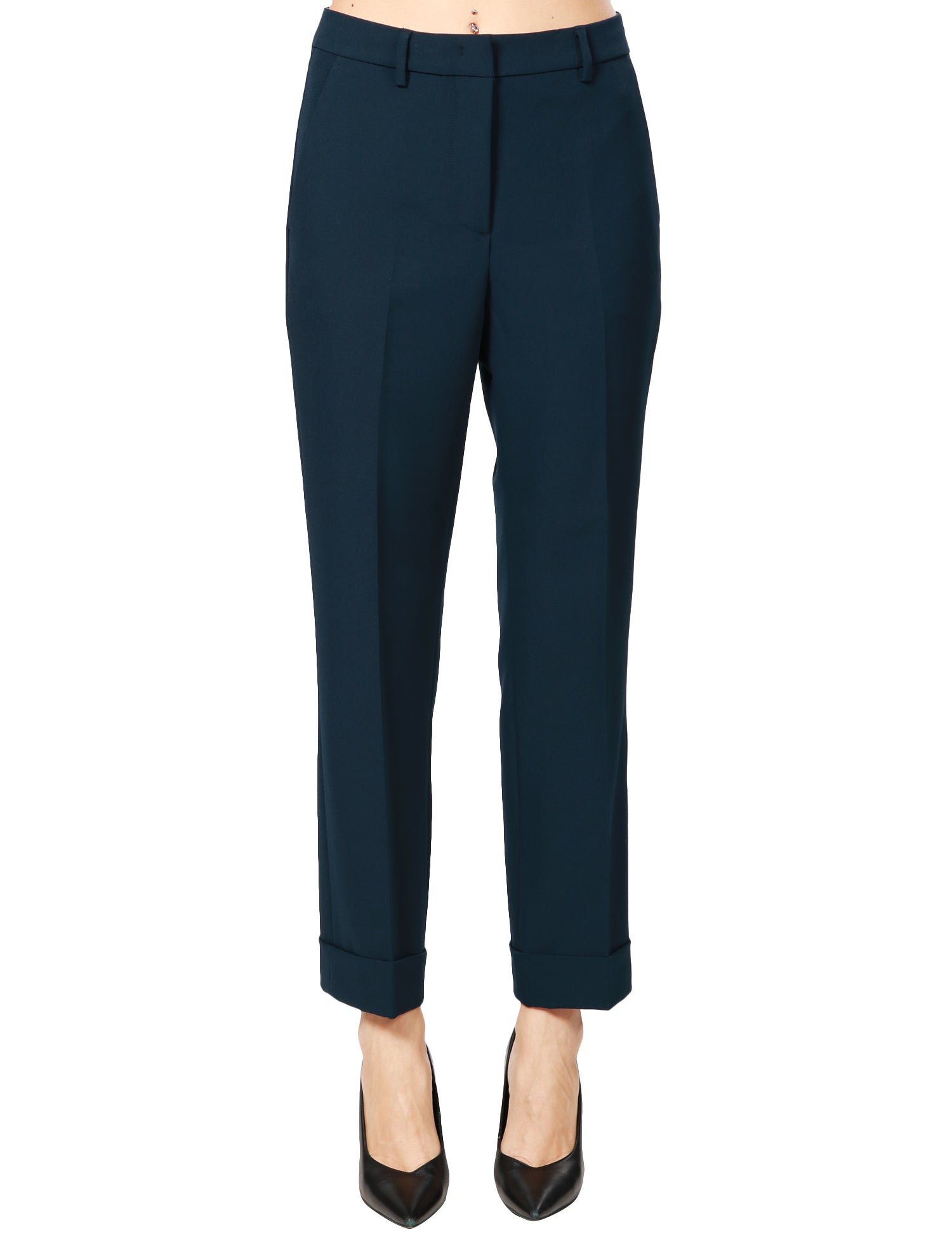 PANTALONE DONNA SEVENTY BLU