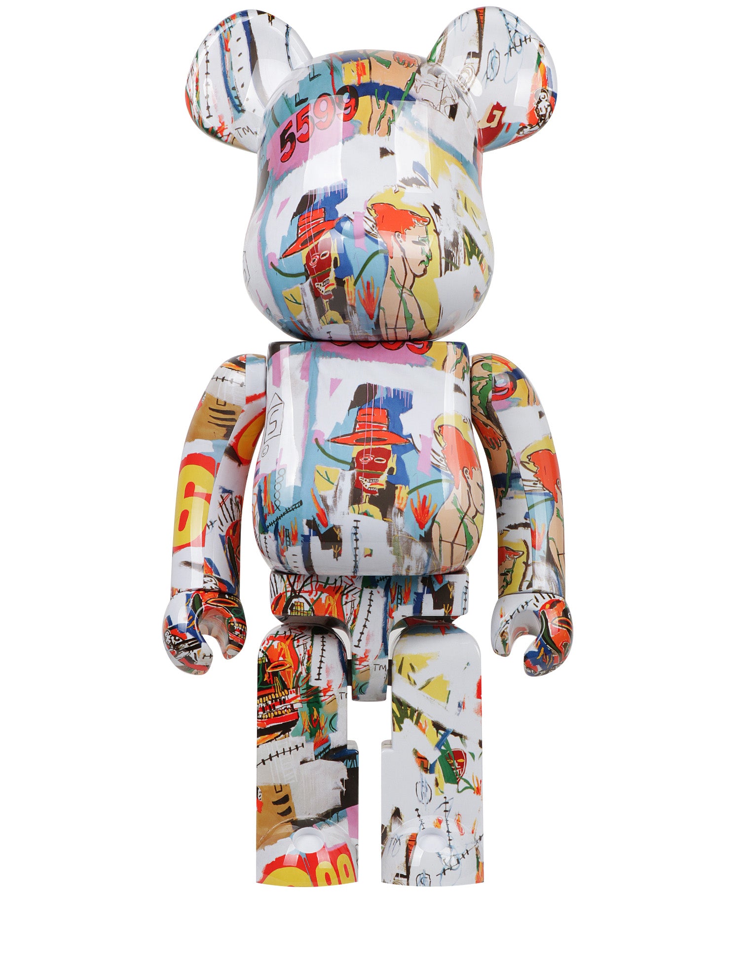 BEARBRICK ANDY WARHOL X JEAN MICHEL BASQUIAT